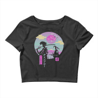 Anime Samurai Chillhop Crop Top | Artistshot