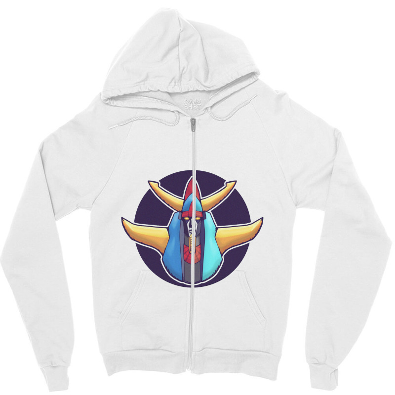 Brave Raydeen   Shogun Warriors Zipper Hoodie | Artistshot