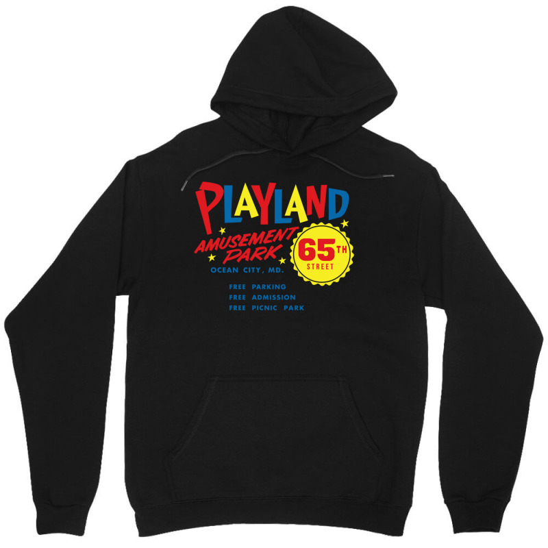 Ocean Playland Amusement Park Unisex Hoodie by zukealieenh | Artistshot