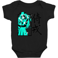 Samurai Warrior Girl Baby Bodysuit | Artistshot