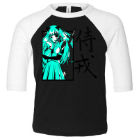 Samurai Warrior Girl Toddler 3/4 Sleeve Tee | Artistshot