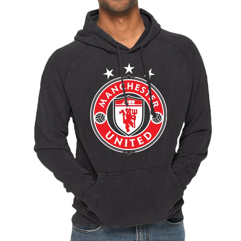 United Manchester Vintage Hoodie | Artistshot