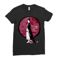 Anime Samurai Girl Warrior Katana Otaku Japan Ladies Fitted T-shirt | Artistshot