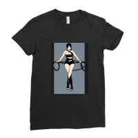 Dominant Woman Tied In Bondage - Shibari Art. Ladies Fitted T-shirt | Artistshot