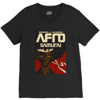 Samurai Kribo V-neck Tee | Artistshot