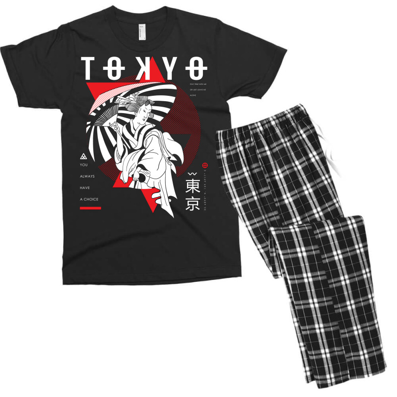 Tokyo Men's T-shirt Pajama Set | Artistshot