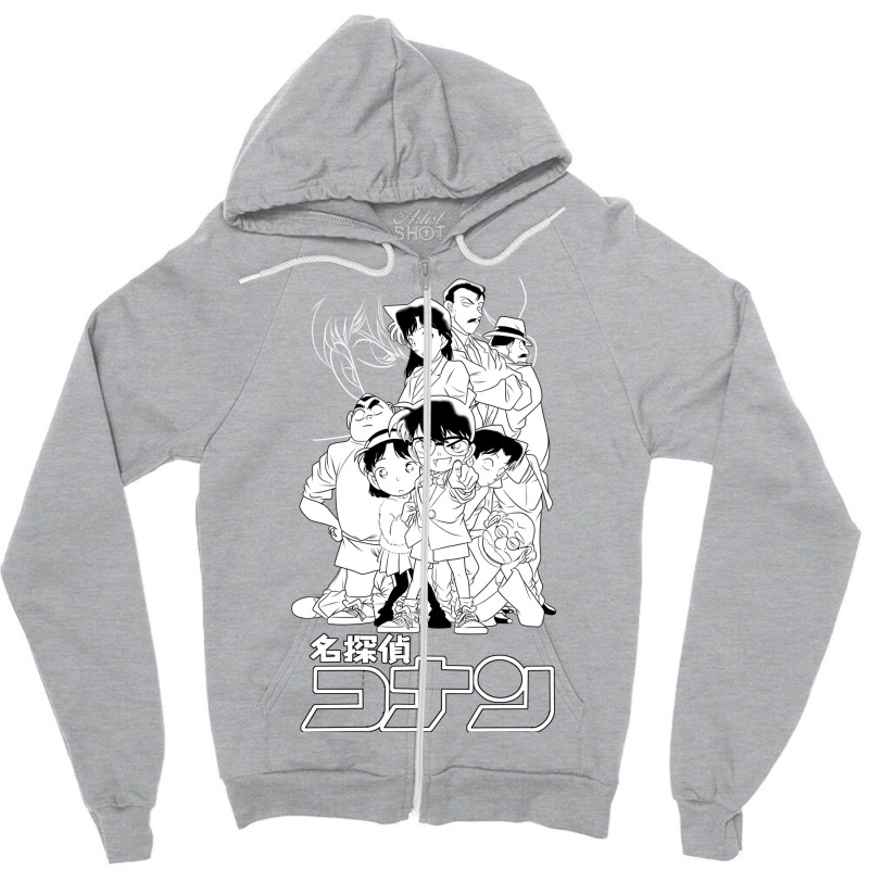 Detective Conan 1 Zipper Hoodie by reljomylifew | Artistshot