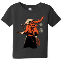 Samurai Japanese Warrior With Swords Catana Baby Tee | Artistshot