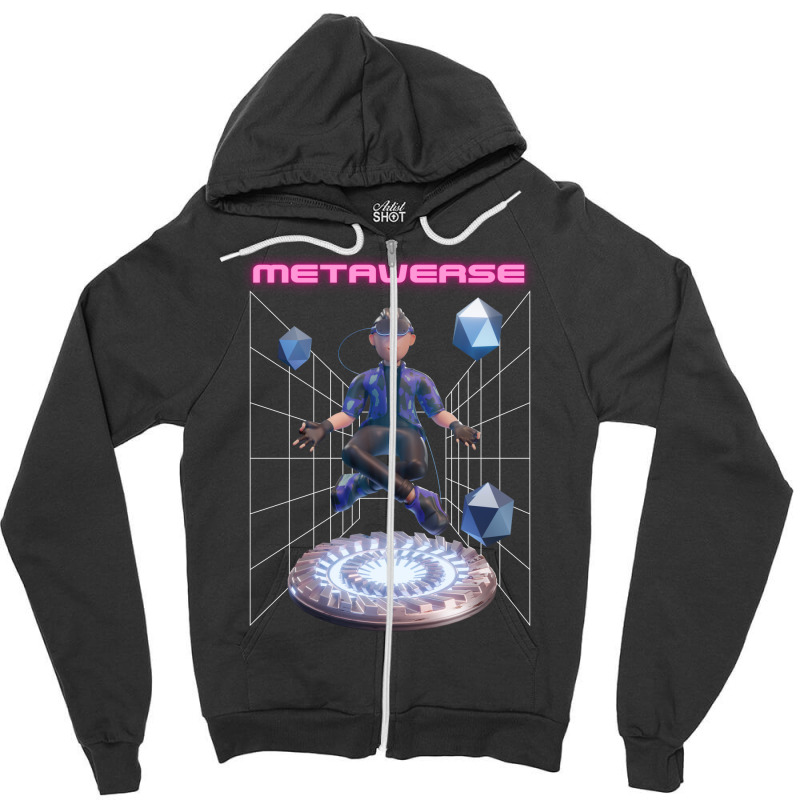 Metaverse Zipper Hoodie | Artistshot