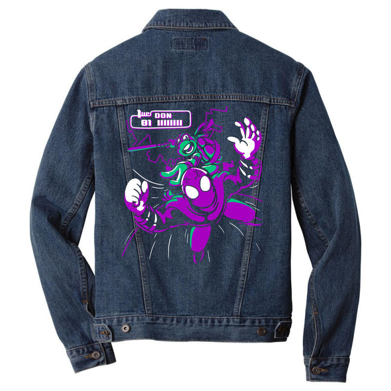 Turtles In Time   Don Men Denim Jacket | Artistshot