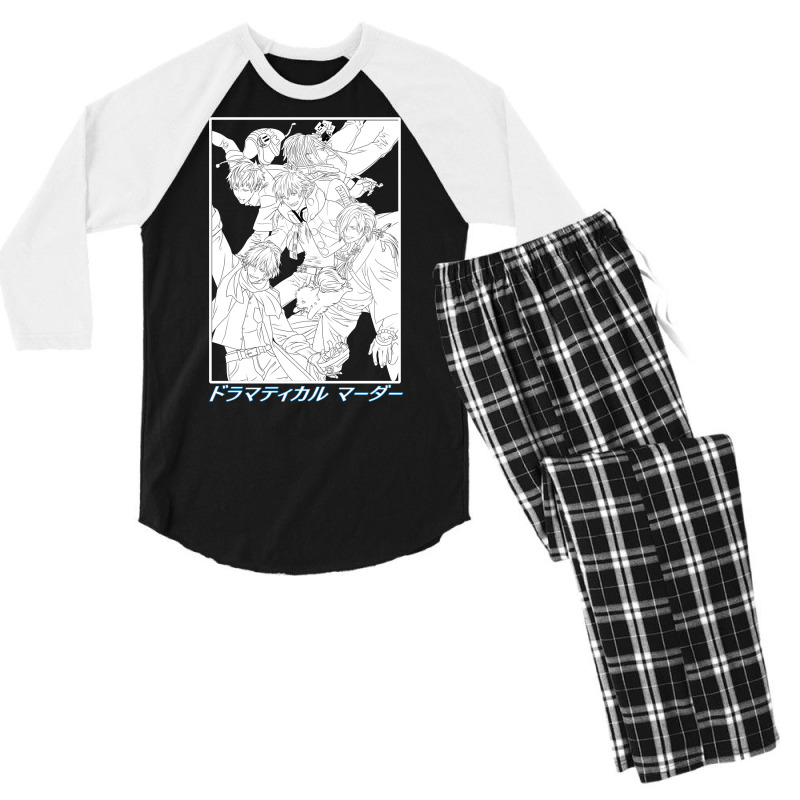 Dramatical Murder Men's 3/4 Sleeve Pajama Set by taherhyoumeny | Artistshot