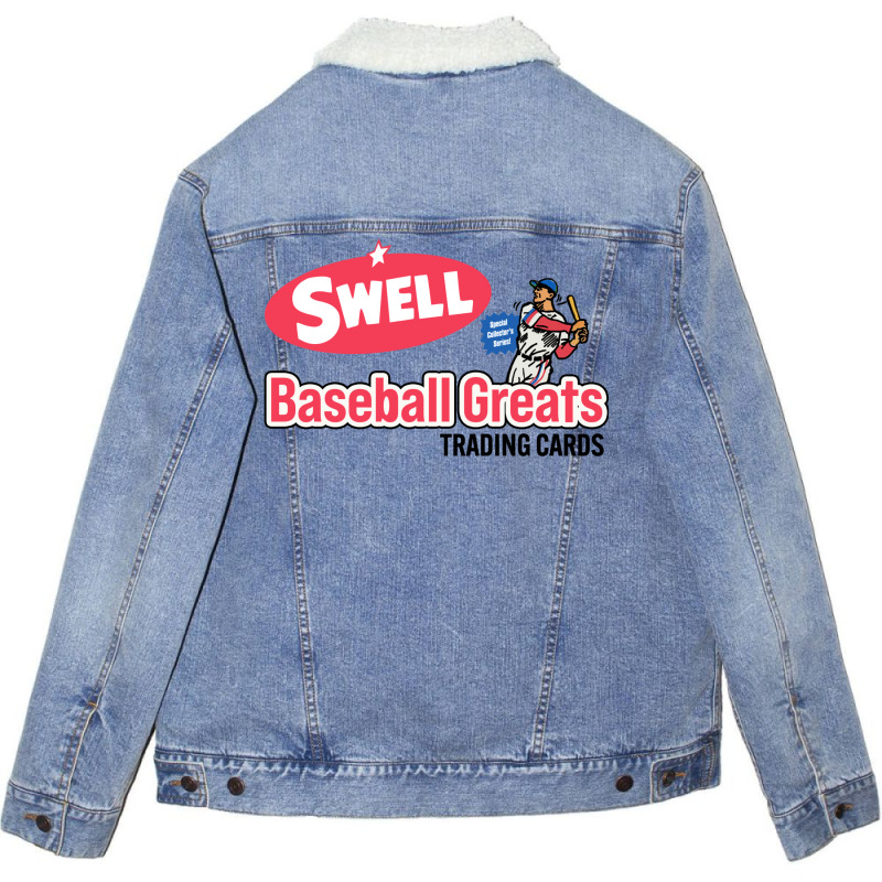 Swell Baseball Greats Unisex Sherpa-Lined Denim Jacket by daiktumlinay | Artistshot