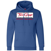 Two Guys Department Stores 1 Champion Hoodie | Artistshot