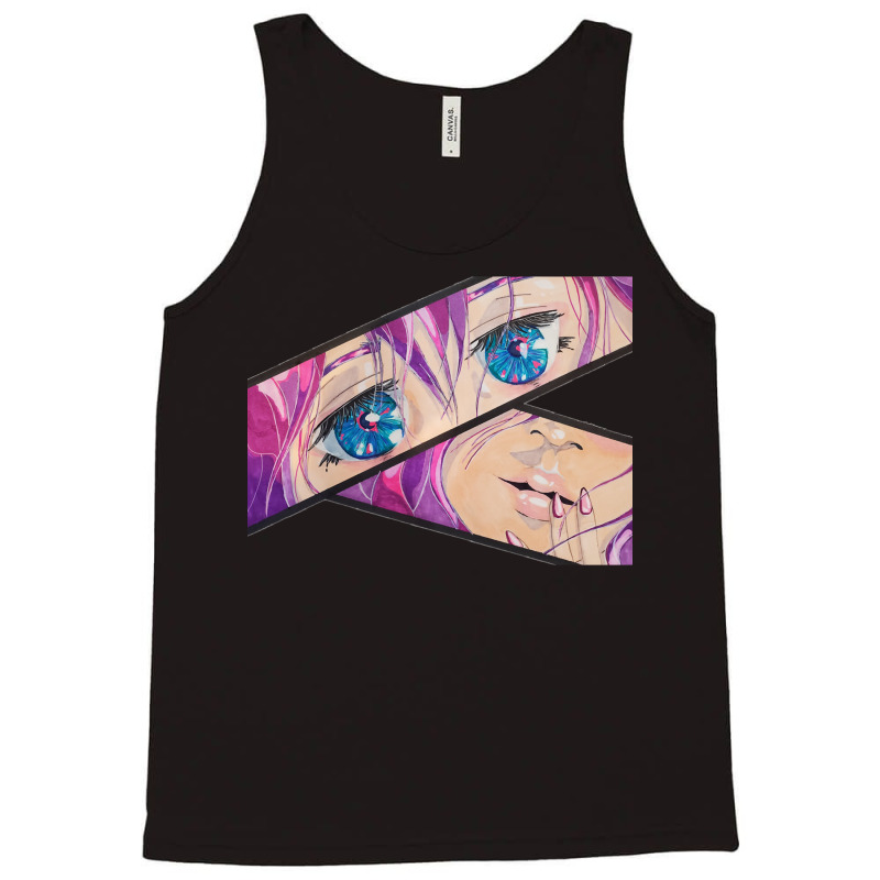 Saphire Eyes Tank Top by SusanLynnHartmann | Artistshot