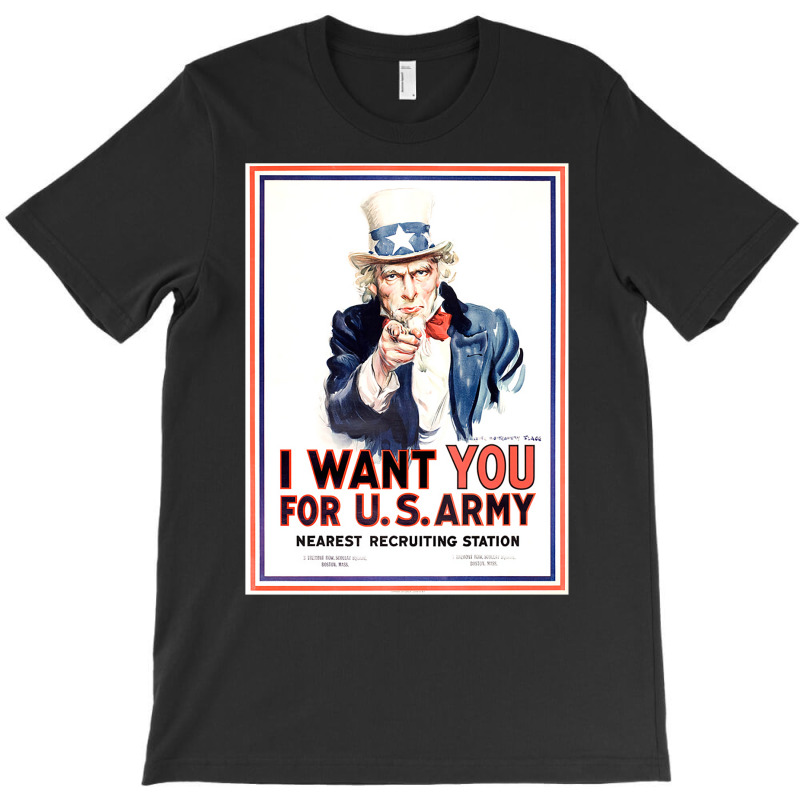 Uncle Sam Wants You T-shirt | Artistshot