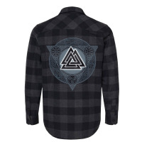 Valknut. Ice Flame. Flannel Shirt | Artistshot