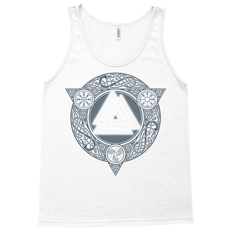 Valknut. Ice Flame. Tank Top | Artistshot