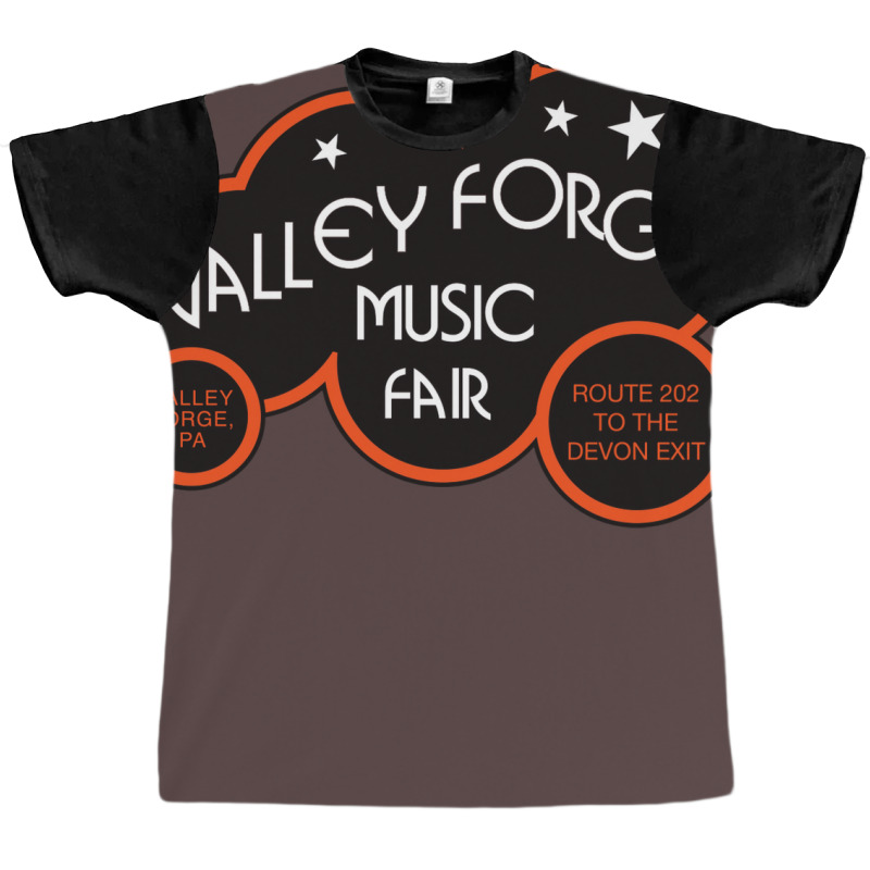 Valley Forge Music Fair Graphic T-shirt | Artistshot