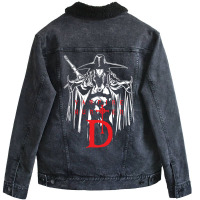 Vampire Warrior Unisex Sherpa-lined Denim Jacket | Artistshot