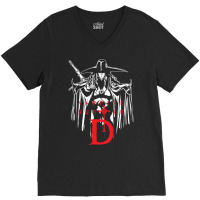 Vampire Warrior V-neck Tee | Artistshot