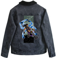 Amara The Siren Borderlands 3 The Tiger Of Partali 3 Unisex Sherpa-lined Denim Jacket | Artistshot