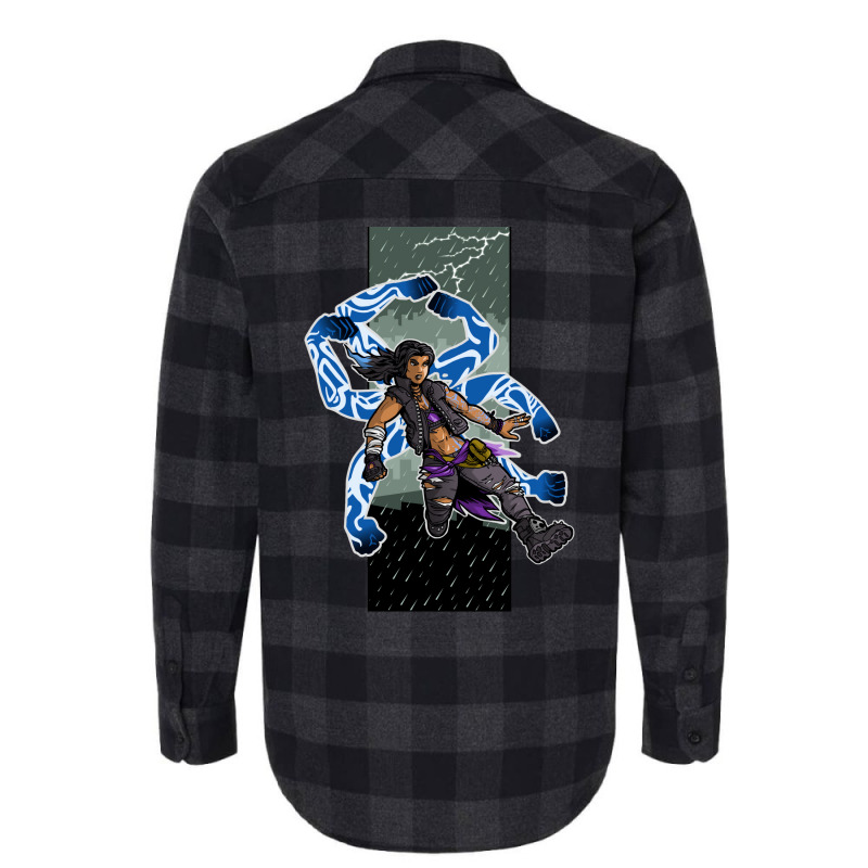 Amara The Siren Borderlands 3 The Tiger Of Partali 3 Flannel Shirt | Artistshot