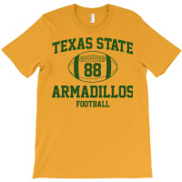 Texas State Football Banks T-shirt | Artistshot