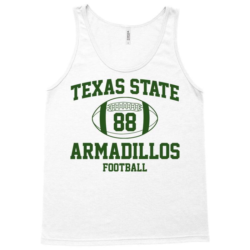 Texas State Football Banks Tank Top by daiktumlinay | Artistshot