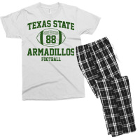 Texas State Football Banks Men's T-shirt Pajama Set | Artistshot