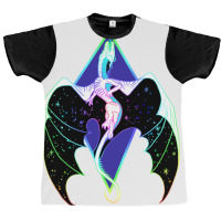 Nebula Dragon (vector) Graphic T-shirt | Artistshot