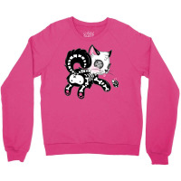 Skele Cat Crewneck Sweatshirt | Artistshot