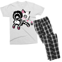 Skele Cat Men's T-shirt Pajama Set | Artistshot