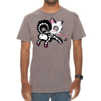 Skele Cat Vintage T-shirt | Artistshot