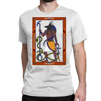 Anubis   Colour   Egyptian Art Classic T-shirt | Artistshot