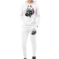 Skele Fox Hoodie & Jogger Set | Artistshot