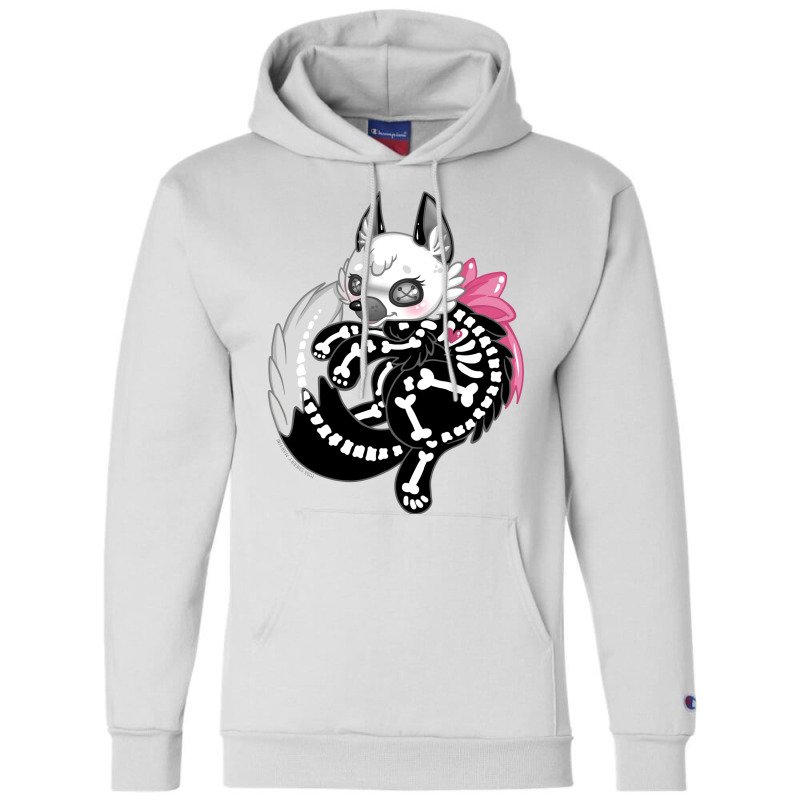 Skele Fox Champion Hoodie by thiloandel3 | Artistshot