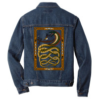 Apep Vs Seth   Egyptian Art Men Denim Jacket | Artistshot