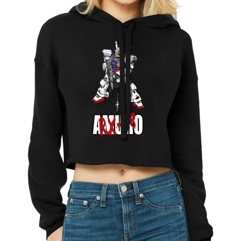 Newtype Generation Cropped Hoodie by cizgozarc | Artistshot