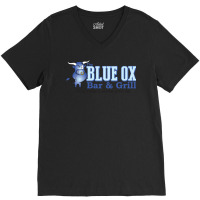 The Blue Ox Bar & Grill V-neck Tee | Artistshot