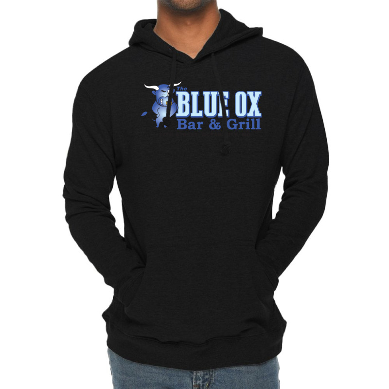 The Blue Ox Bar & Grill Lightweight Hoodie by daiktumlinay | Artistshot