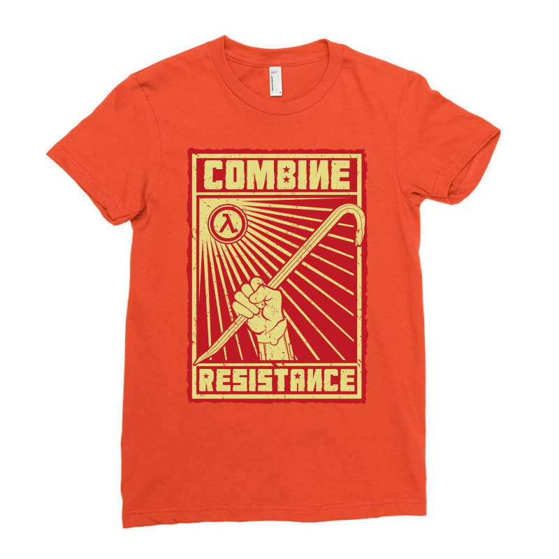 Combine Resistance Ladies Fitted T-Shirt by gotlhesiranir | Artistshot