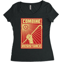 Combine Resistance Women's Triblend Scoop T-shirt | Artistshot