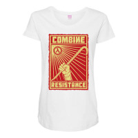 Combine Resistance Maternity Scoop Neck T-shirt | Artistshot