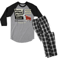 Vestal Steak House Men's 3/4 Sleeve Pajama Set | Artistshot