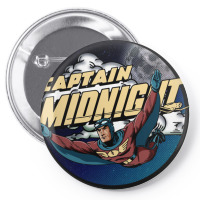 Captain Midnight Pin-back Button | Artistshot