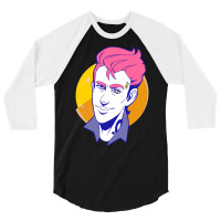 Atlas Rhys  Borderlands Fan Art 3/4 Sleeve Shirt | Artistshot