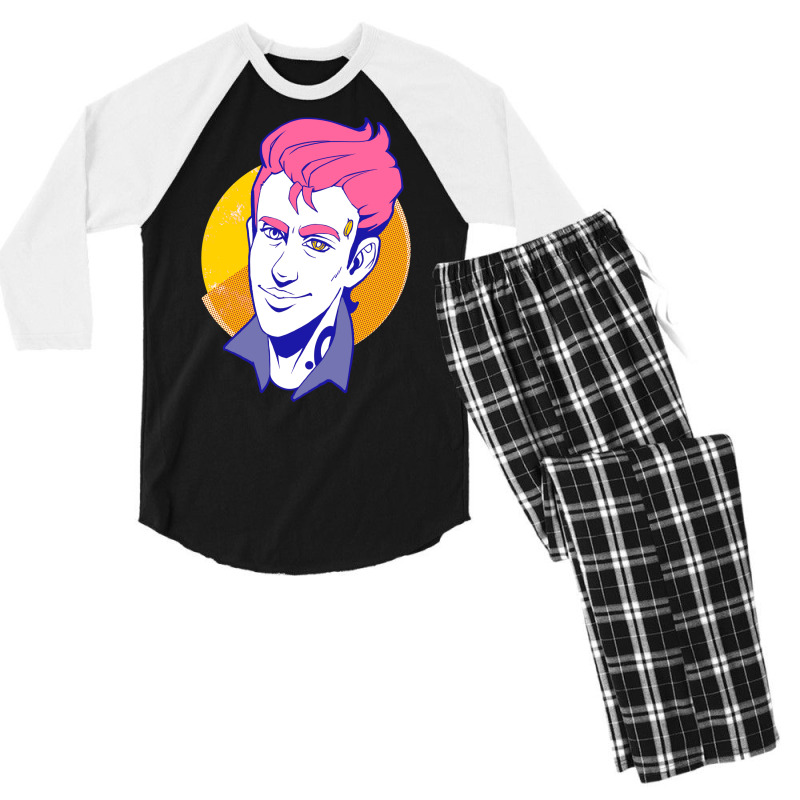 Atlas Rhys  Borderlands Fan Art Men's 3/4 Sleeve Pajama Set | Artistshot