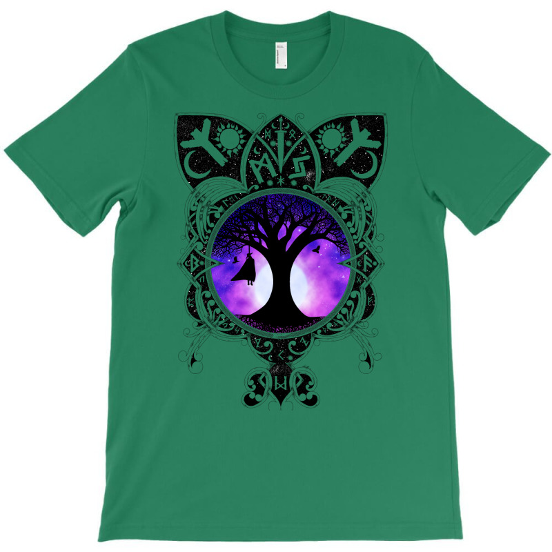 Odin Learning The Runes   Night Sky Variation T-Shirt by cizgozarc | Artistshot