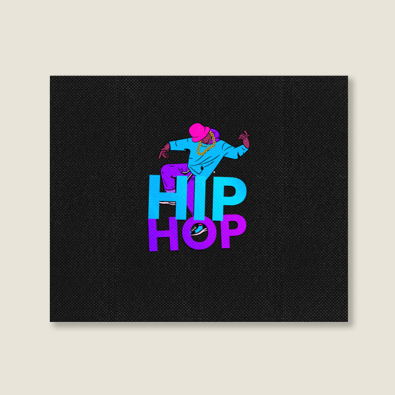 Hiphop V2  Urbanraphiphop Design Landscape Canvas Print | Artistshot