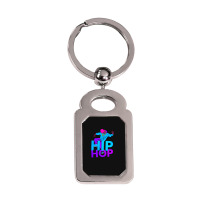 Hiphop V2  Urbanraphiphop Design Silver Rectangle Keychain | Artistshot